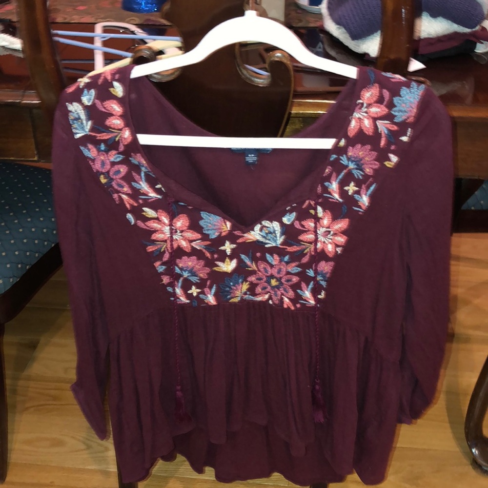 American eagle cute blouse